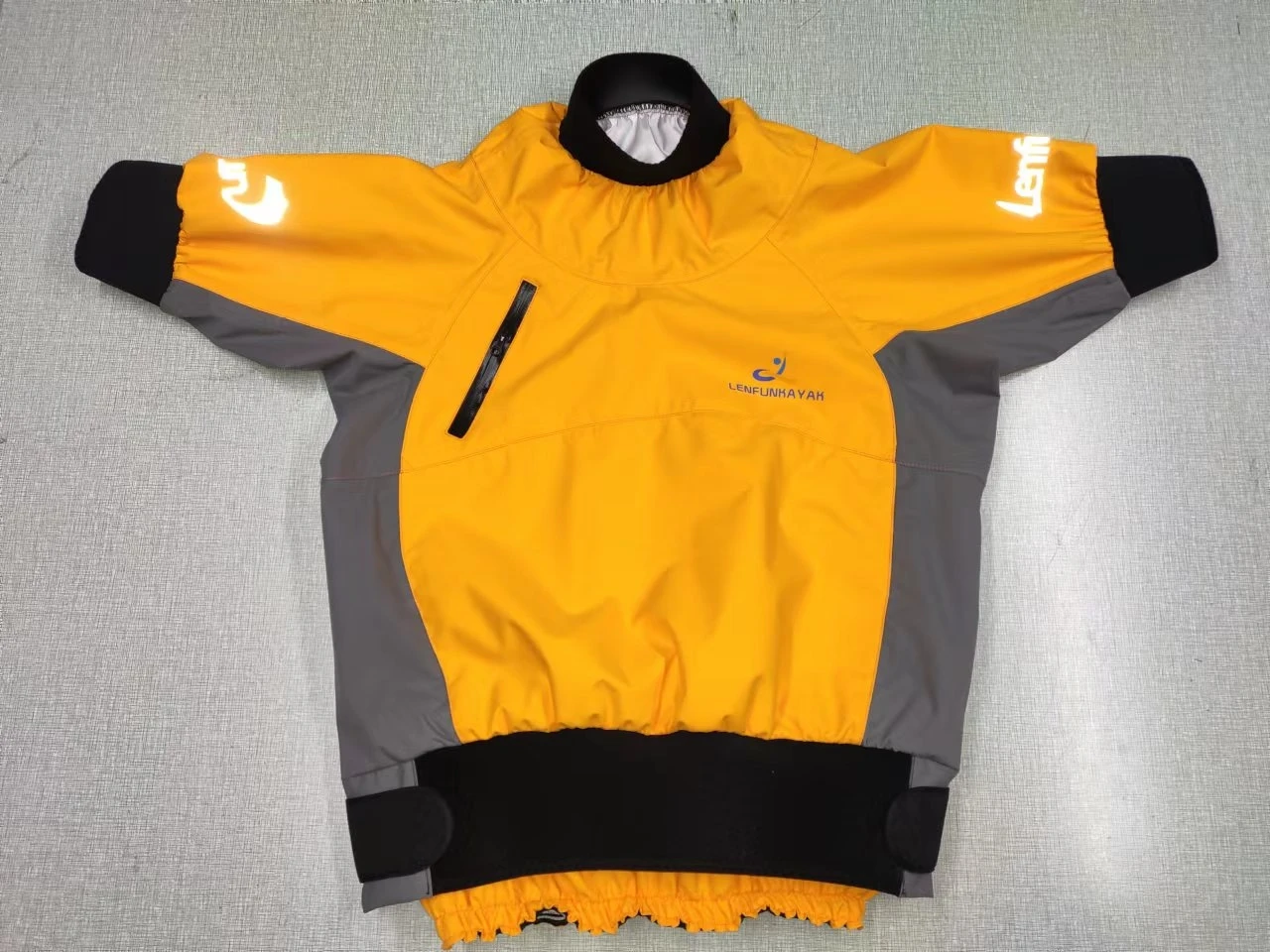 Полусухие Топы брызговик каяк с коротким рукавом парусный спорт байдарка