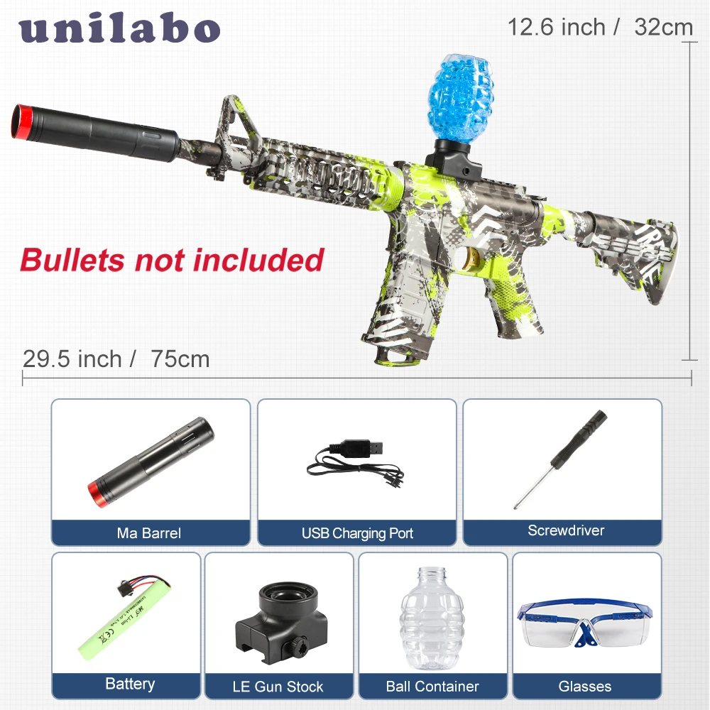 Электрический пистолет Unilabo Blaster M416