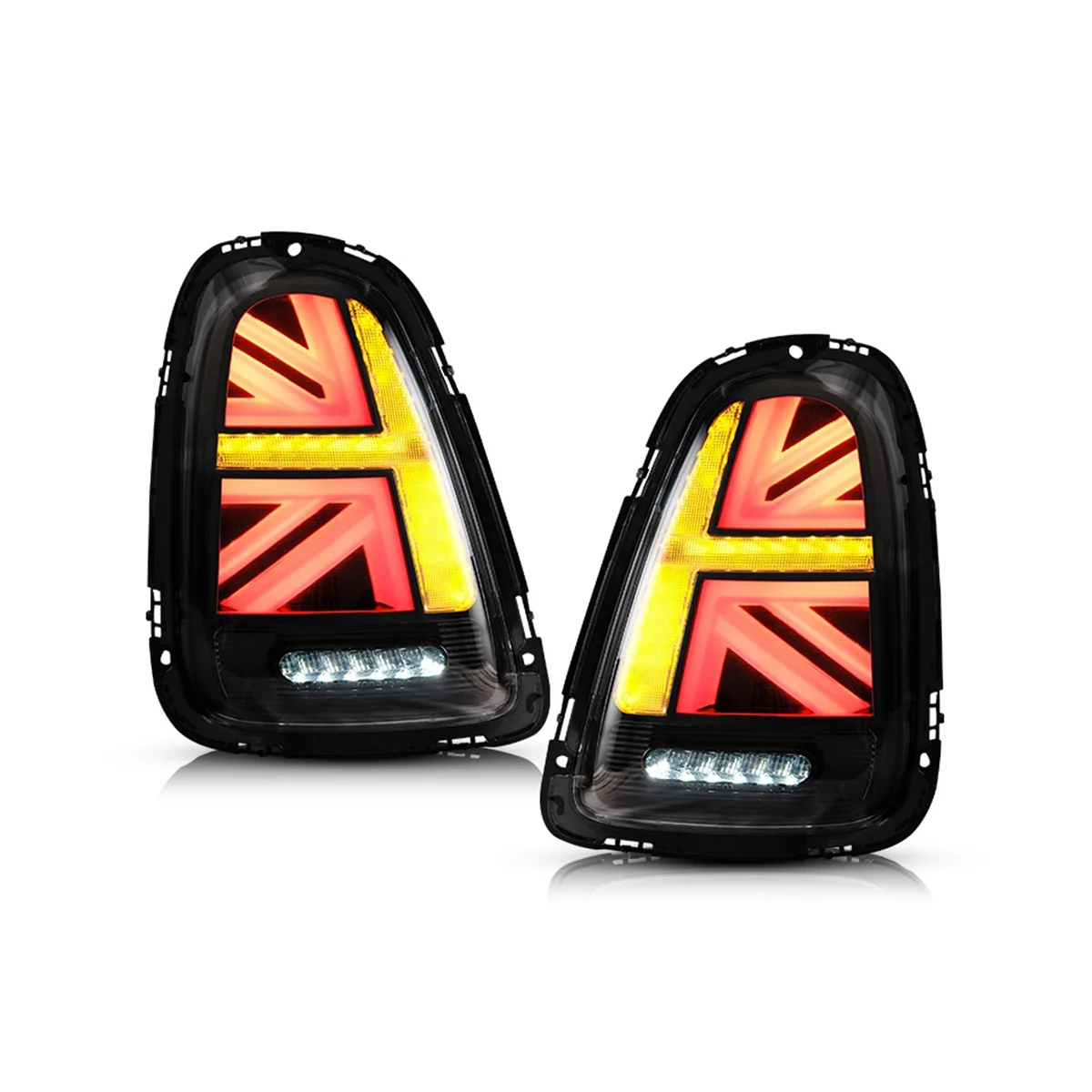 

1 Pair Car 12V LED Rear Tail Light for BMW MINI R56 R57 R58 R59 Smoked Black Brake Streamer Turn Signal
