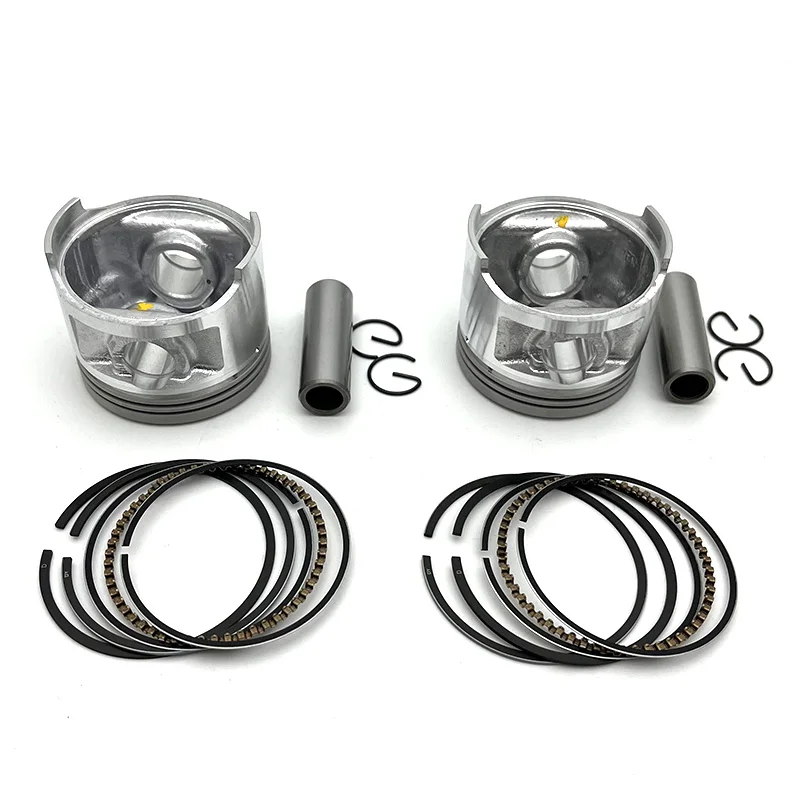 

Комплект поршневых колец 49 мм для Yamaha Virago XV250 V Star 250 Route 66, 2 комплекта, детали двигателя мотоцикла