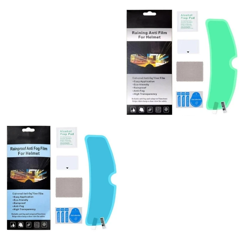 

Защитная противотуманная пленка для мотоциклетного шлема