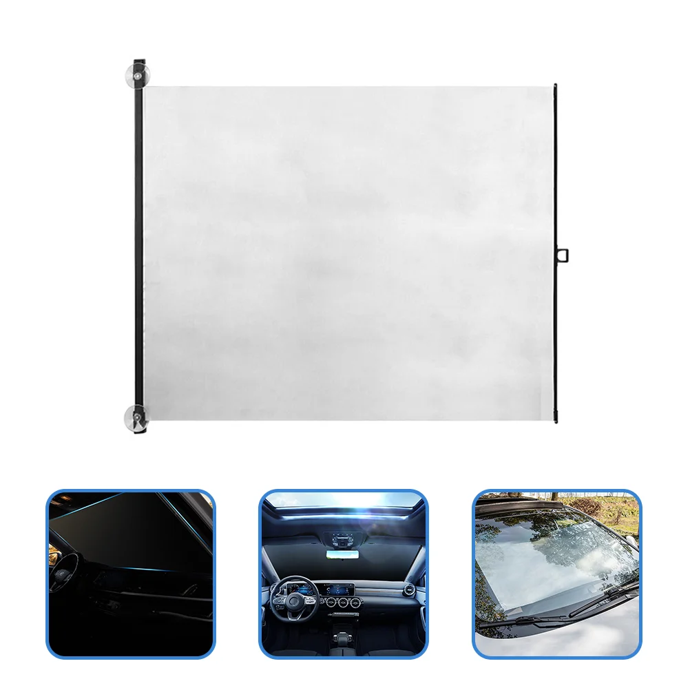 

Sun Visor Retractable Windshield Car Shades Protectors Folding Self Retracting Window
