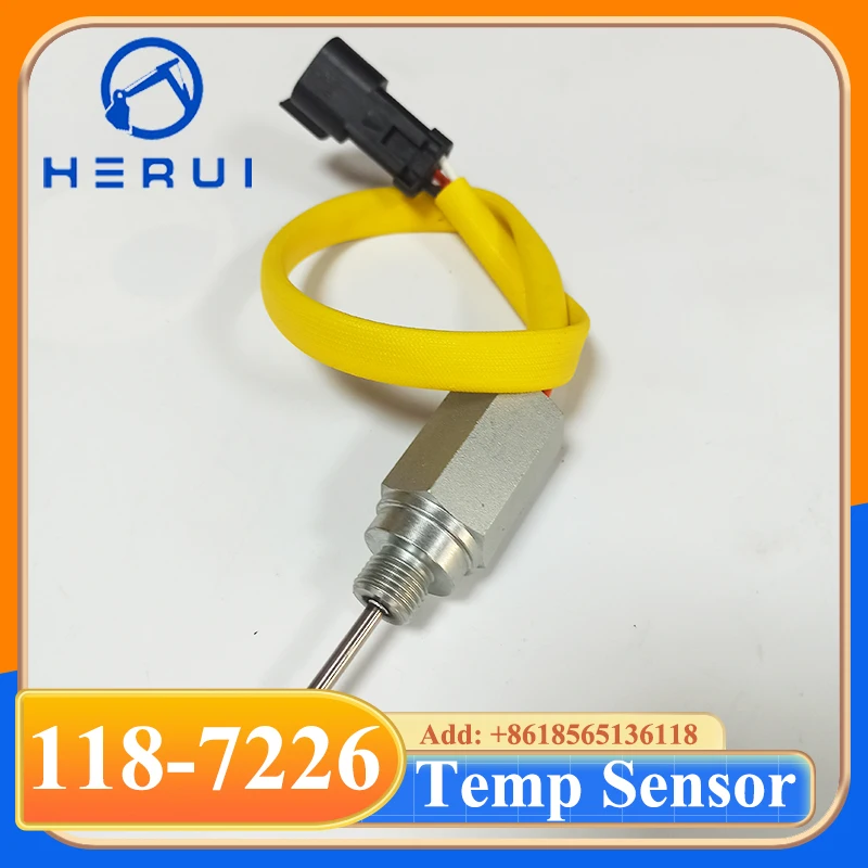 Датчик температуры 118-7226 1187226 152-0649 1520649 Для двигателя грузовика 725 730 735 740 3508 3516 3512