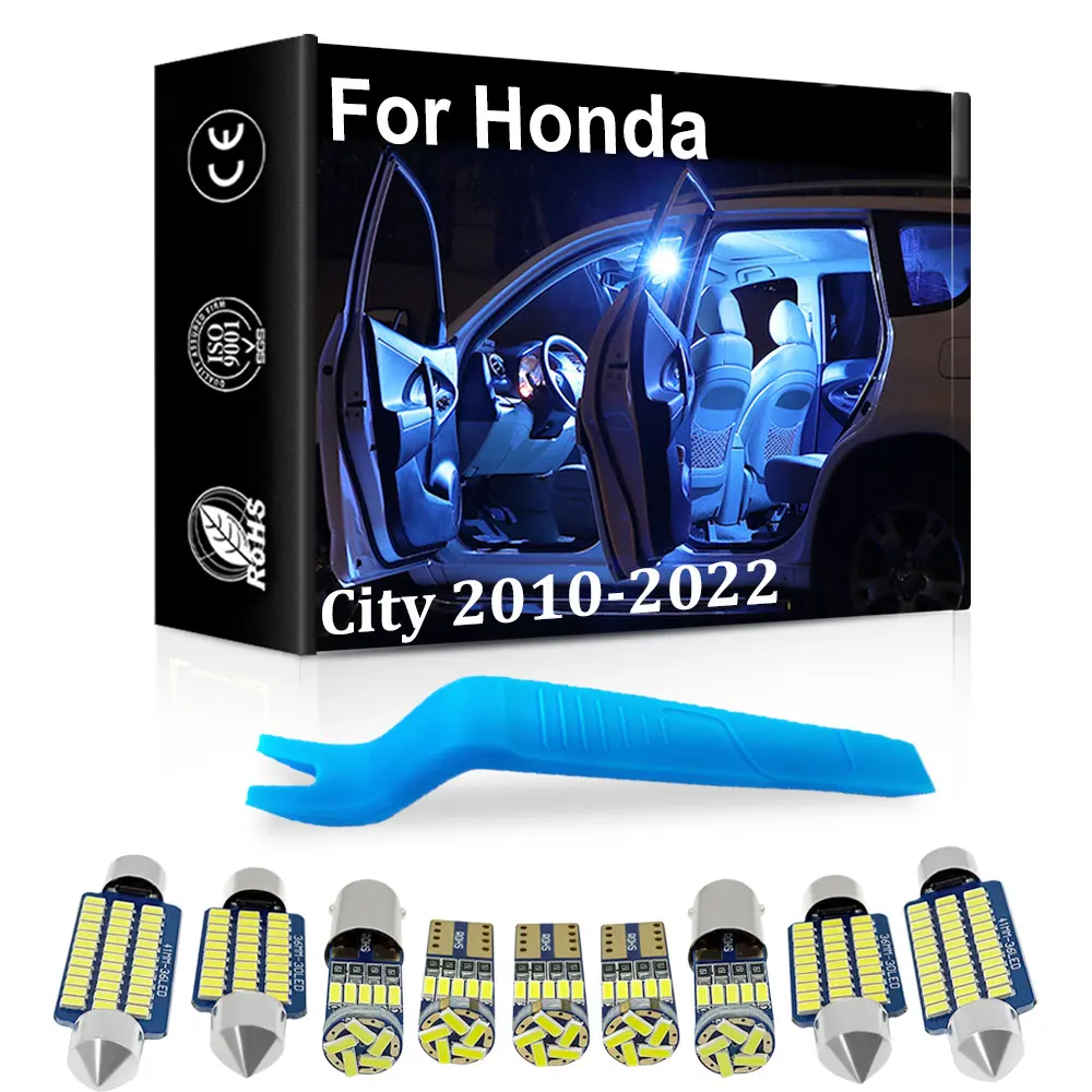 

Vehicle Canbus Interior LED Light For Honda City 2010 2011 2012 2013 2014 2015 2016 2017 2018 2019 2020 2021 2022 Indoor Lamp