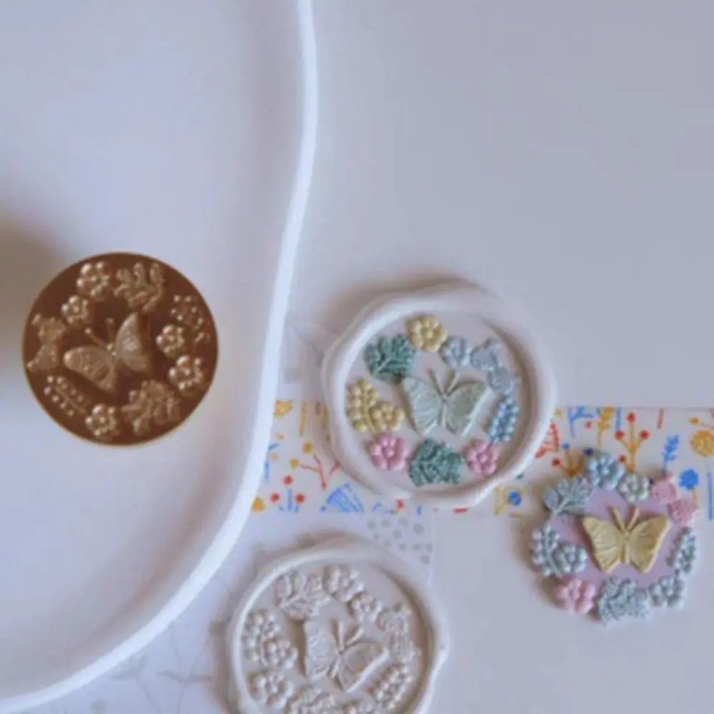 Инструмент сделай сам печать воска в виде бабочки европейском стиле снежинка