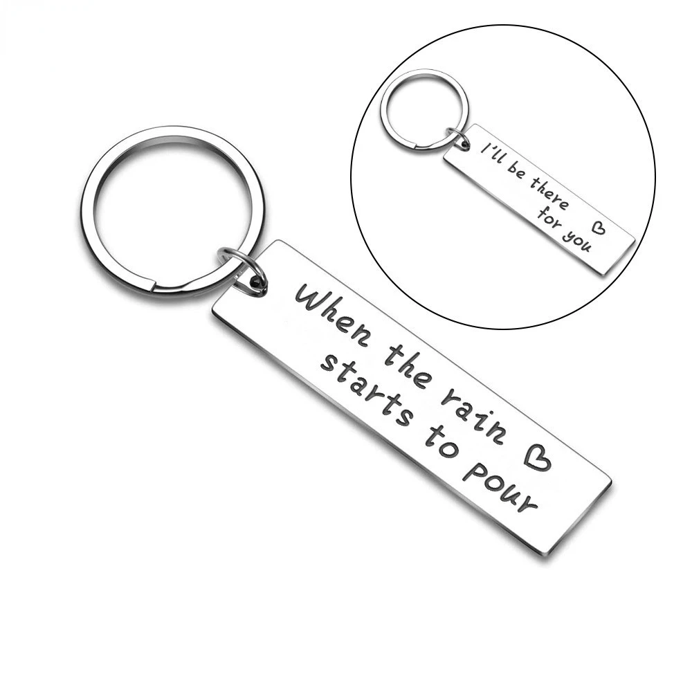 

Best Friend Gift Keychain for Women Men Friends Double-Sided-Couples Gifts Keyrings for BFF Dad Mother Friendship Jewelry Gift