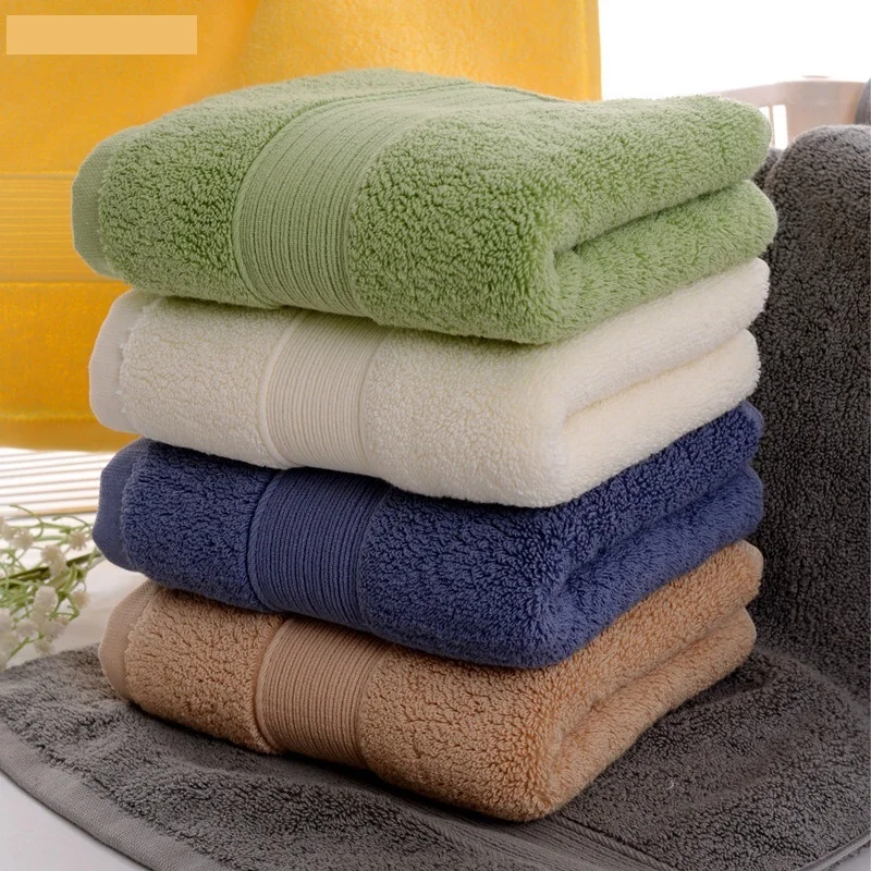 

Egyptian Cotton Face Towel bathroom Solid Color Sports Towel 5 Star Hotel Home Use High Quality 36*76cm Face Towels