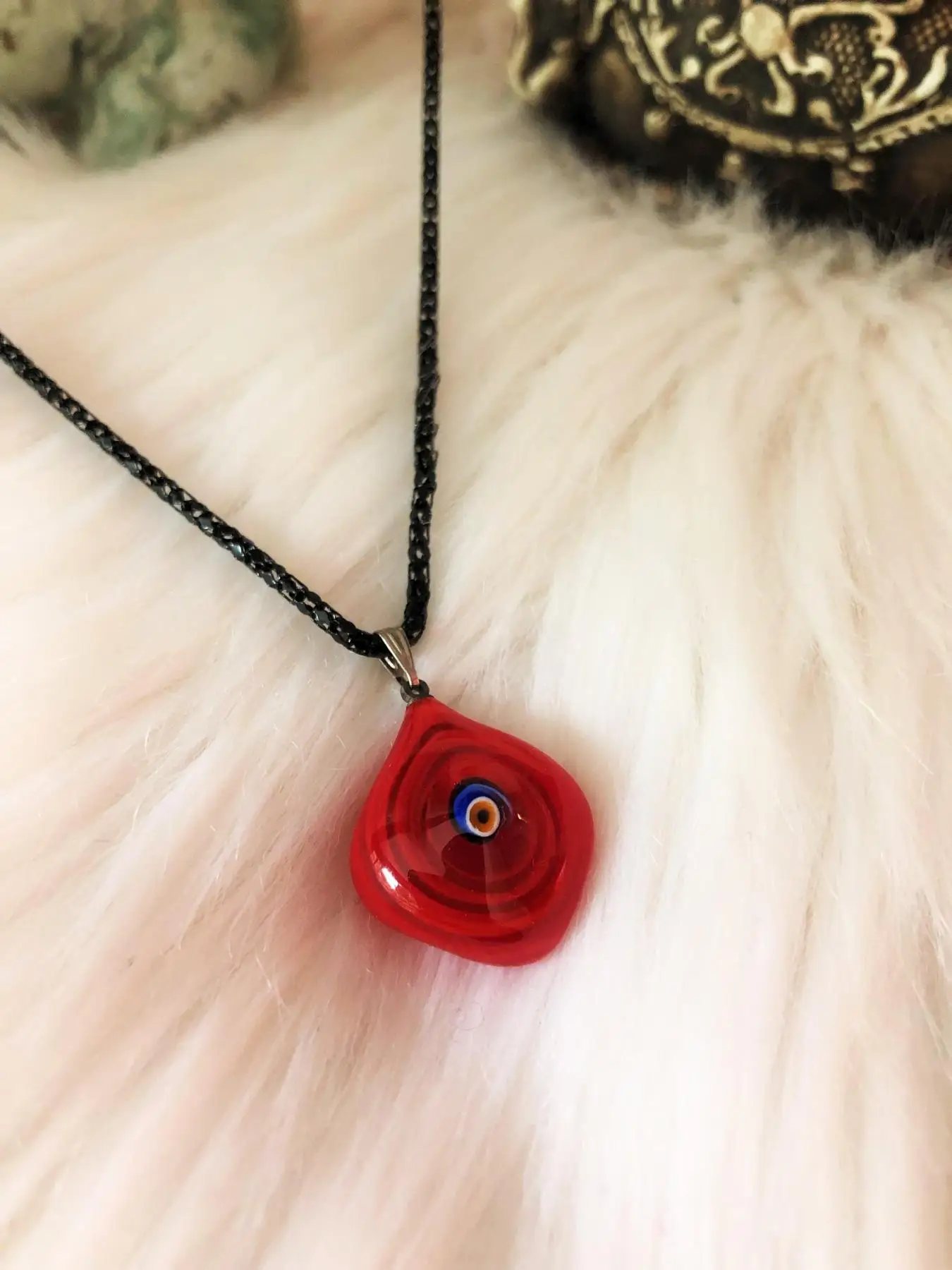 

Murano Camı Handmade Women Necklace Mrn46