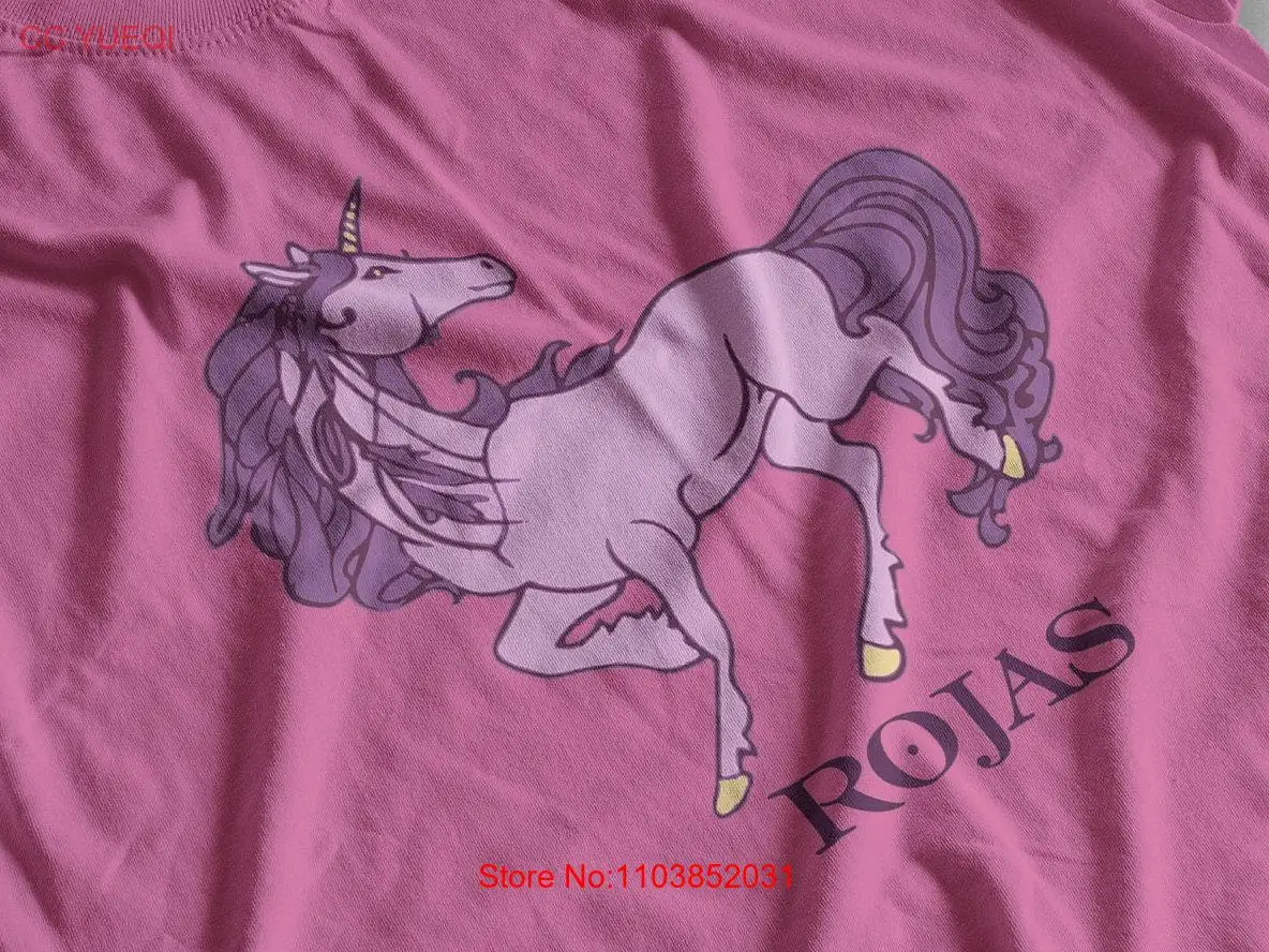 Женская футболка Abernathy Unicornio ROJAS Death Proof реплика для косплея реквизит с длинными