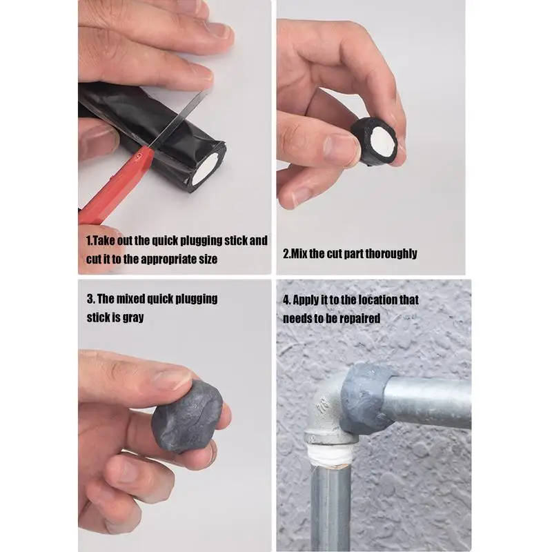 Металлическая шпаклевка эпоксидная перманентный клей быстрый ремонт утечек