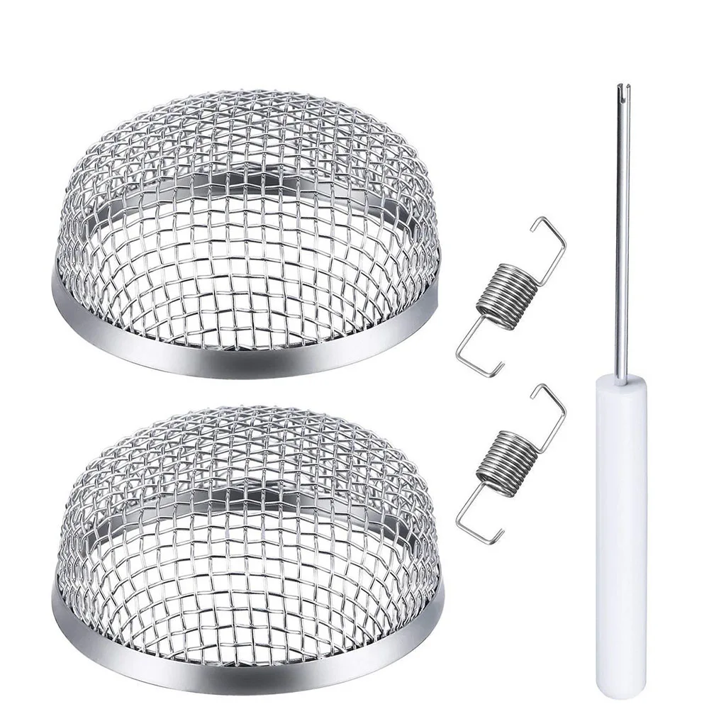 

2pcs Stainless Steel RV Anti-Insect Pest Net Cover For Car Motorhome Camper Trailer Travel Pest Prevention