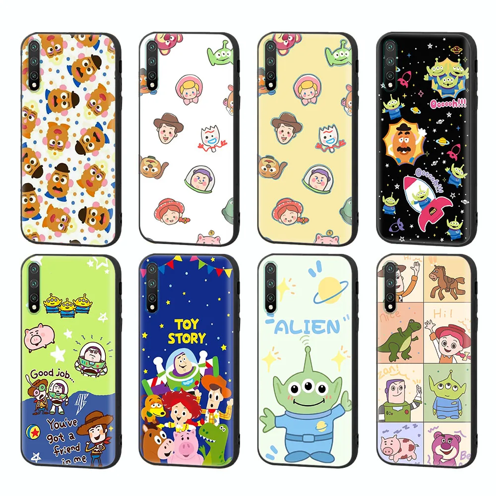 

Toy Story Black Soft Case for Huawei Y5P Y6 Y6S Y6P Y8S Y8P Y9 Y9A Y9S Prime