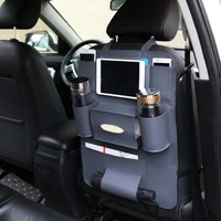 vehicle car back seat multi pockets storage bag pouch holder backseat organizer auto parts