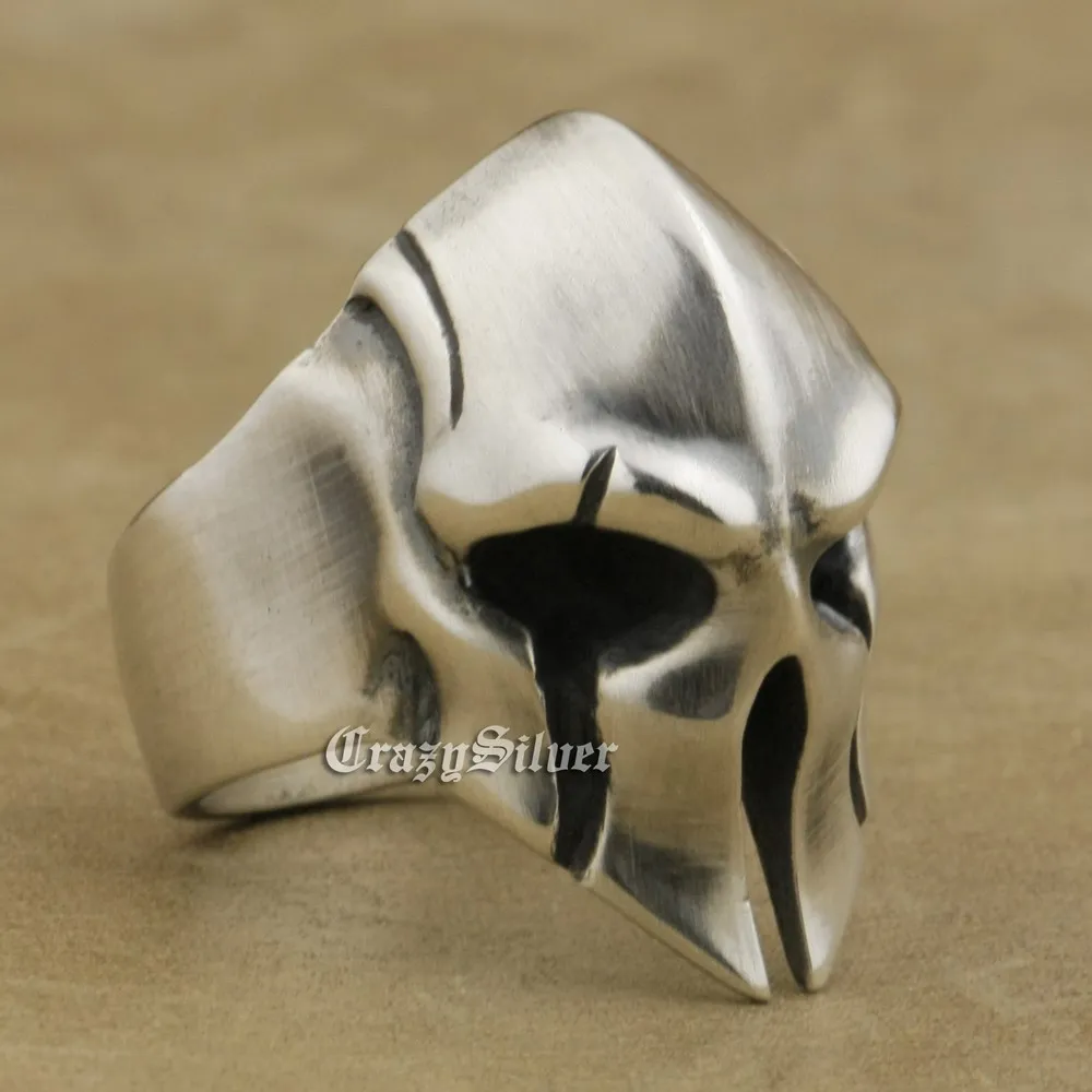 CZ Eyes 925 пробы серебряные всадники Apocaly кольцо Biker Punk Ювелирные изделия TA0X US Размер 7