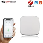 Tuya Zigbee датчик температуры и влажности Высокая точность T  H датчик работы с шлюзом