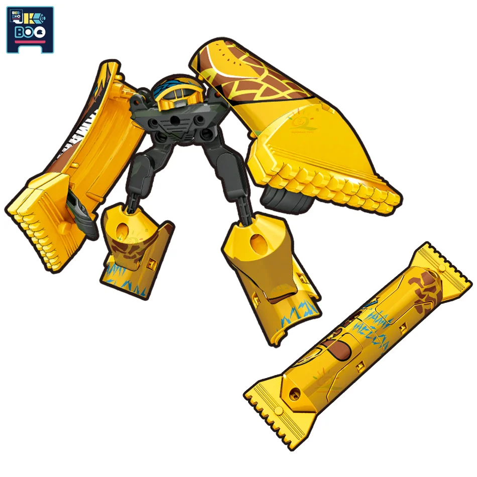 UKBOO Candy Трансформация Робот деформированные фигурки героев Mecha творческие воины