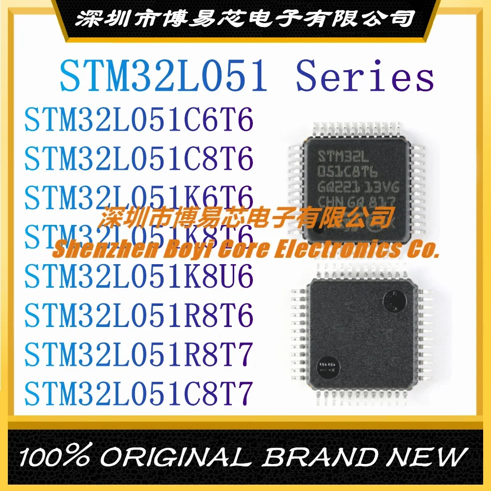 STM32L051C6T6 STM32L051C8T6 STM32L051K6T6 STM32L051K8T6 STM32L051K8U6 STM32L051R8T6 STM32L051R8T7 STM32L051C8T7 Новый MCU 48