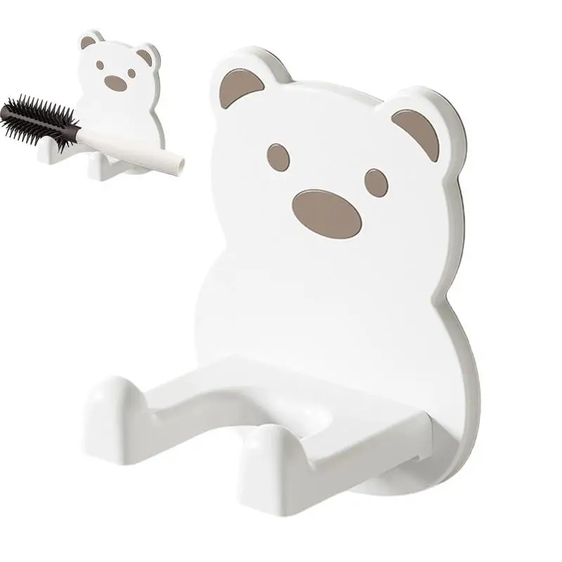 Настенная стойка для фена держатель Hug Bear водонепроницаемый органайзер