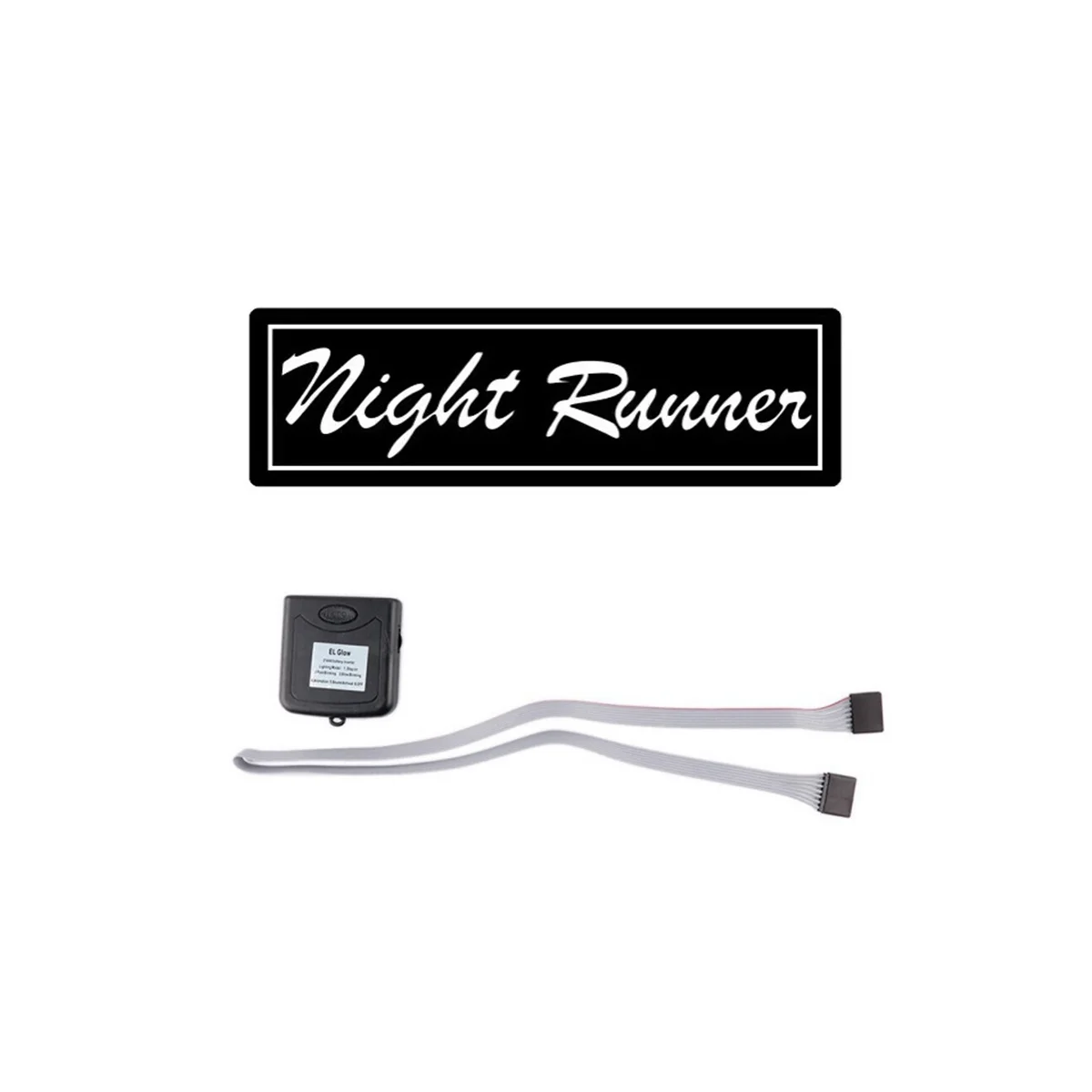 Автомобильные светодиодные наклейки на лобовое стекло светящаяся панель JDM