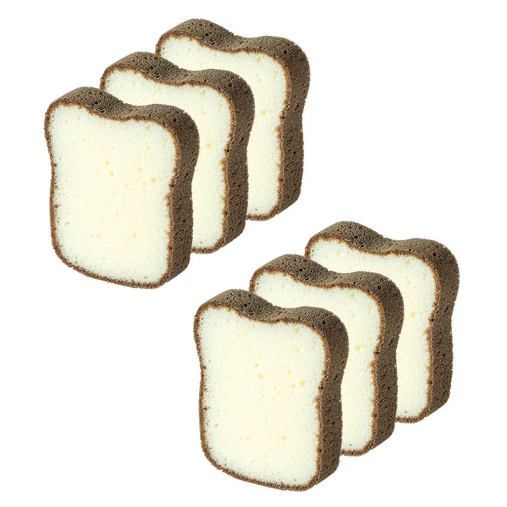 

6 шт. чистящие губки, потрясающий дизайн, посудомоечная ткань, практичная фотобумага