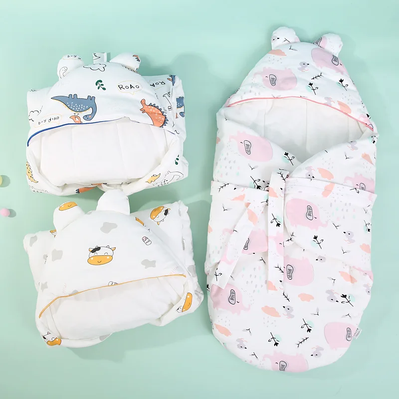 

Newborn Baby Sleeping Bag Cocoon Baby Swaddle Wrap Winter Discharge Envelope Infant Cover Bedding Set Travel Bags New Born Items