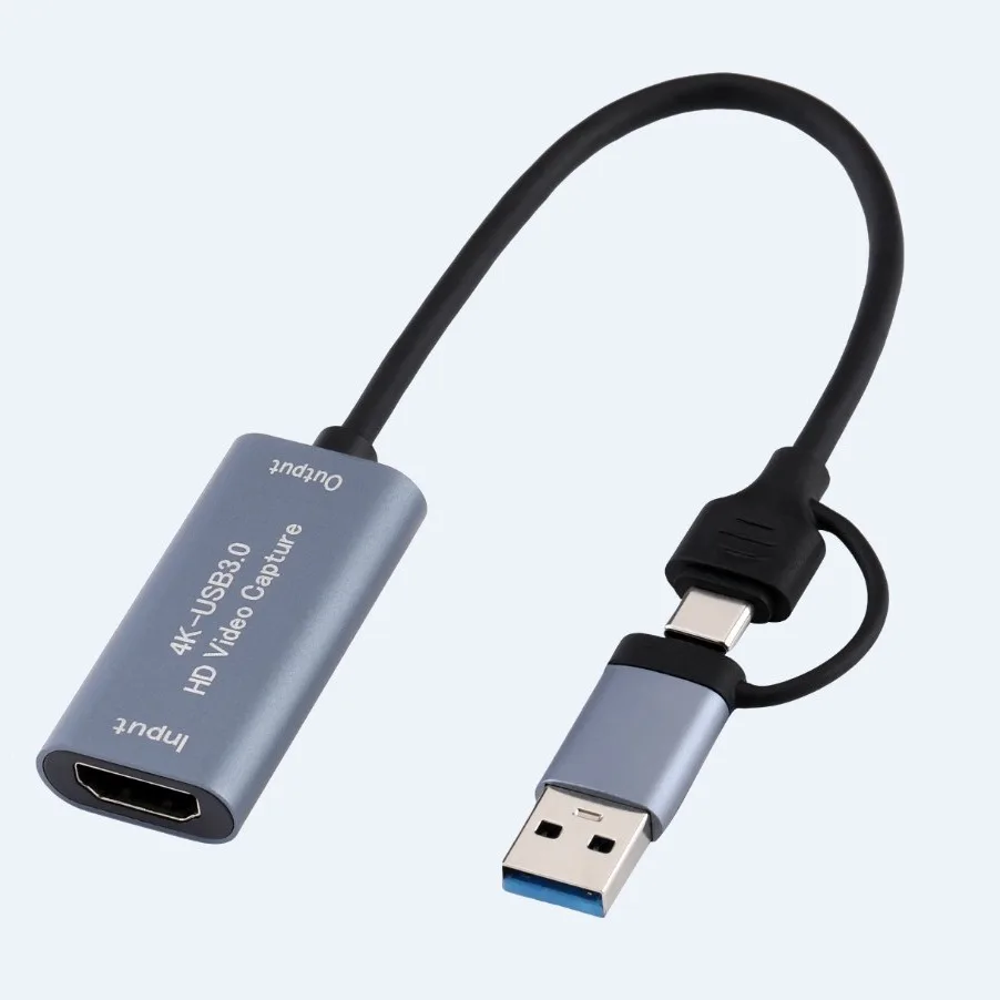 

Видеозахватная карта 2-в-1 HD 4K Video Capture Card