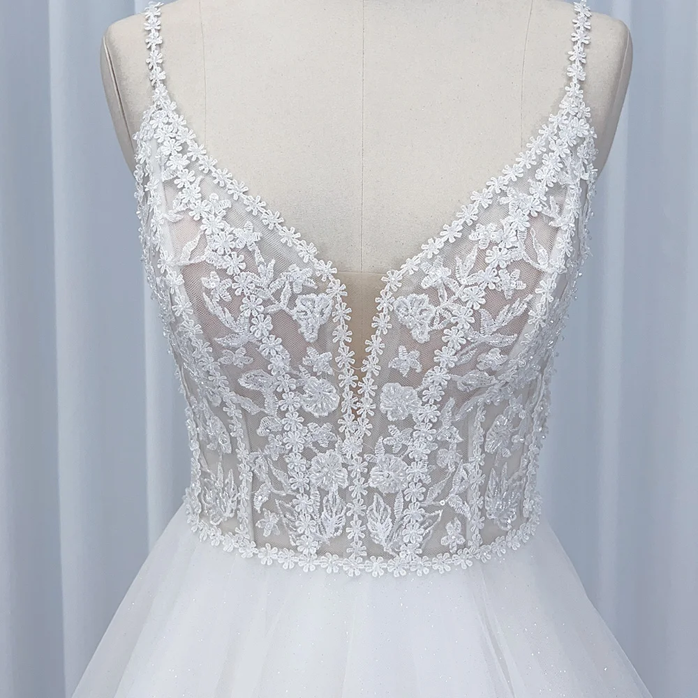 Классические свадебные платья для женщин винтажные кружевные халаты на тонких