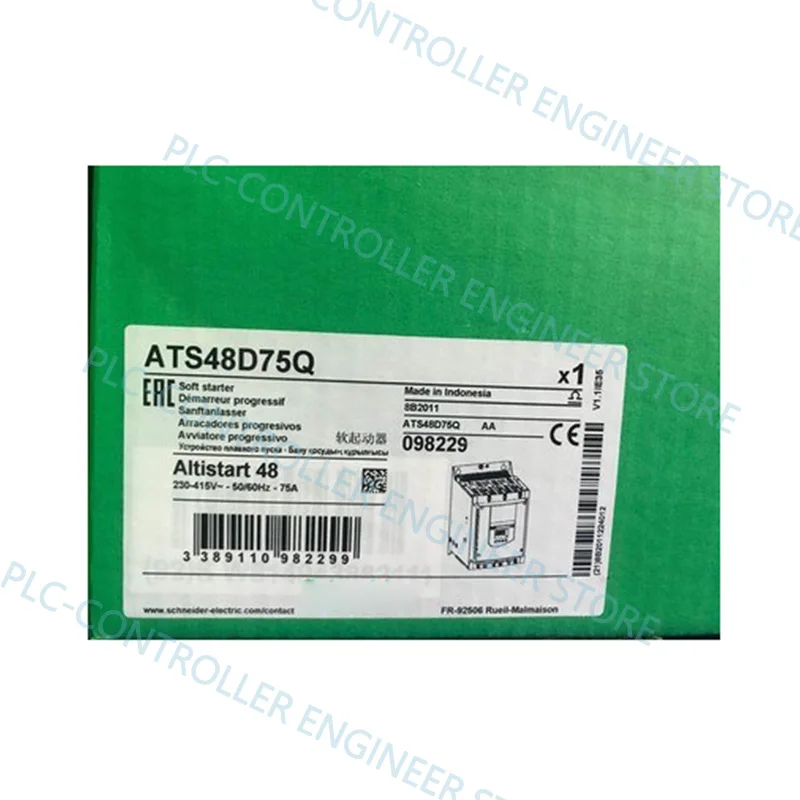 

Новый в коробке контроллер PLC 24 часа в течение отгрузки ATS48D75Q