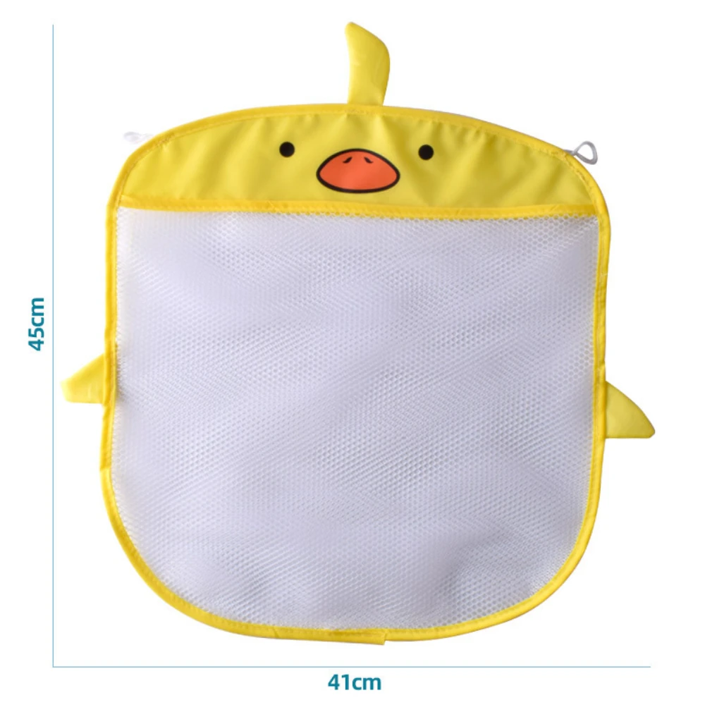 1 шт. сумка для хранения игрушек с мультяшной уткой детская в ванной большая