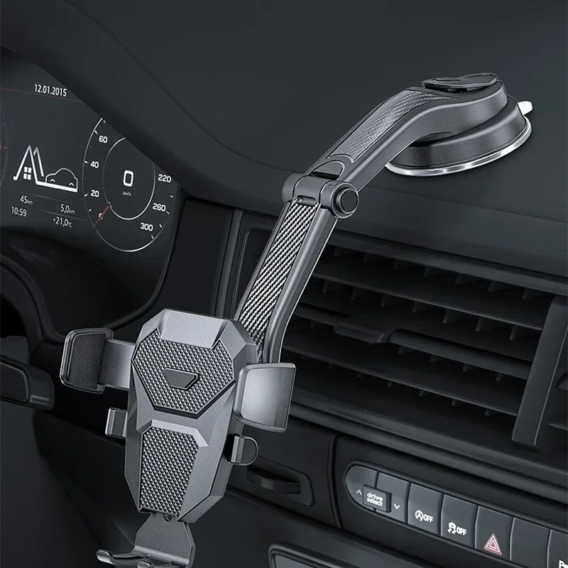Универсальный автомобильный держатель для телефона iPhone 15/14/13/12/11 Xiaomi Samsun Gravity