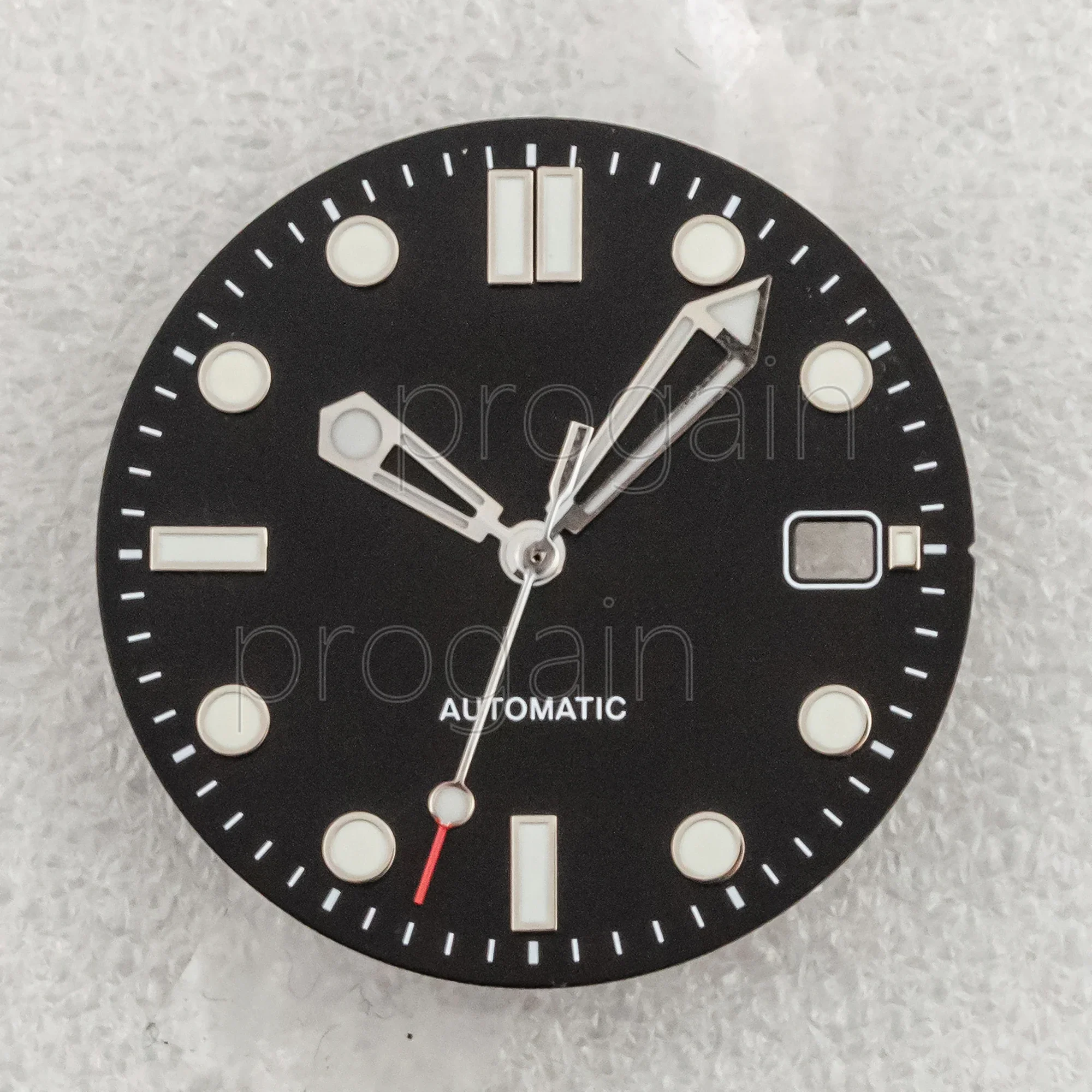 31 мм циферблаты для часов светящиеся стрелки иглы указатели Seamaster 300 модные