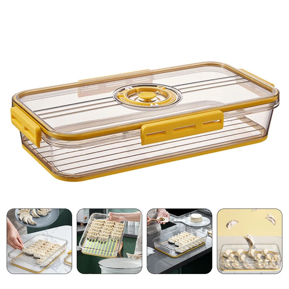 

Non Stick Timing Dumplings Box Sealed Container Fridge Containers The Pet Kitchen Case