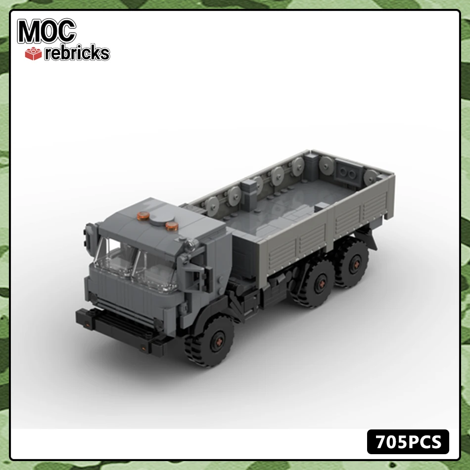 Конструктор Военные транспортные средства серии 5350 автомобиль MOC модель сделай