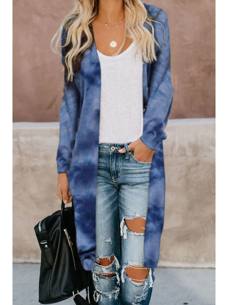 

Cardigan Women Summer Beach Cover-up Street Windbreaker Camouflage Leopard Print Snake Pattern Slim Blouse Cardigan Female