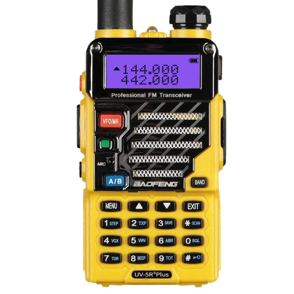 Фото UV-5R Plus Baofeng Портативная UHF/VHF двухдиапазонная любительская радиостанция UV-5R + Ручная рация 5 Вт двусторонняя радиостанция №1