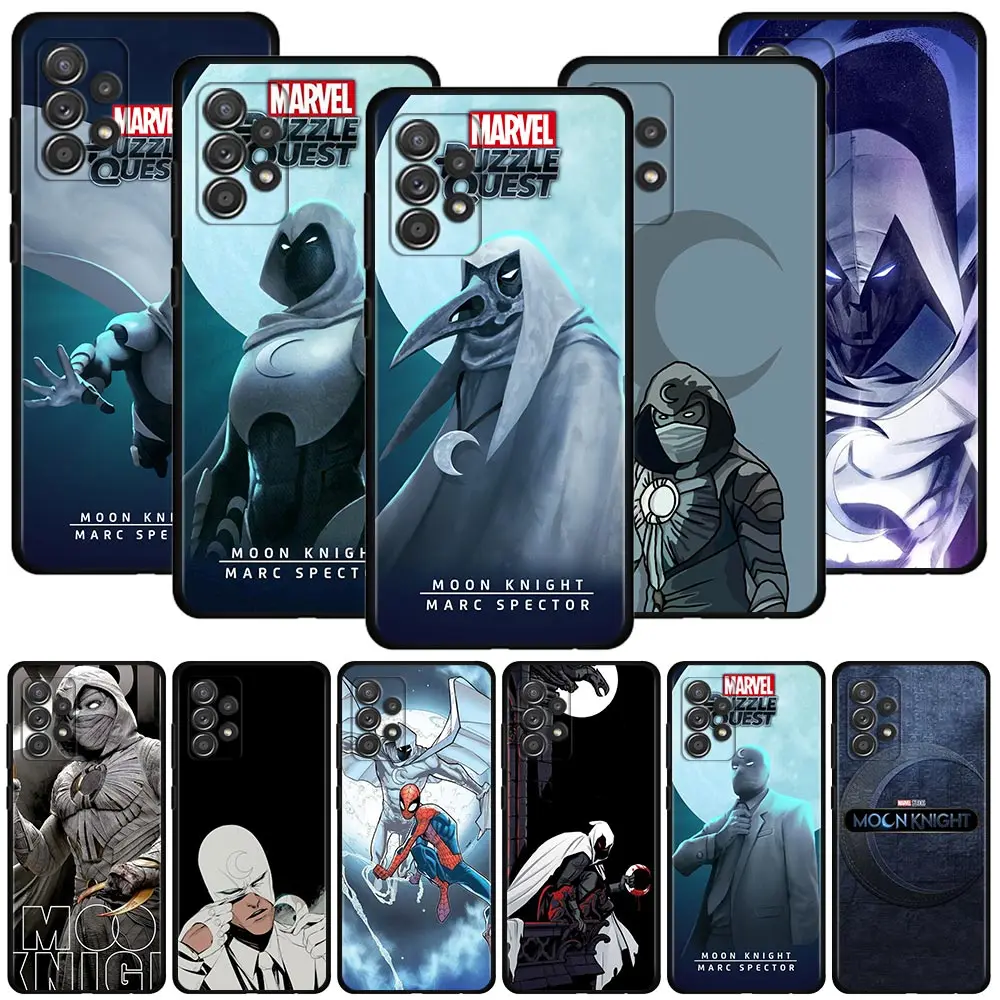 

Marvel moon knight comic Case For Samsung Galaxy A12 A52 A71 A51 A32 A21s A31 A02s A23 A72 A41 A22 A13 A52s A53 A73 Phoen Cover