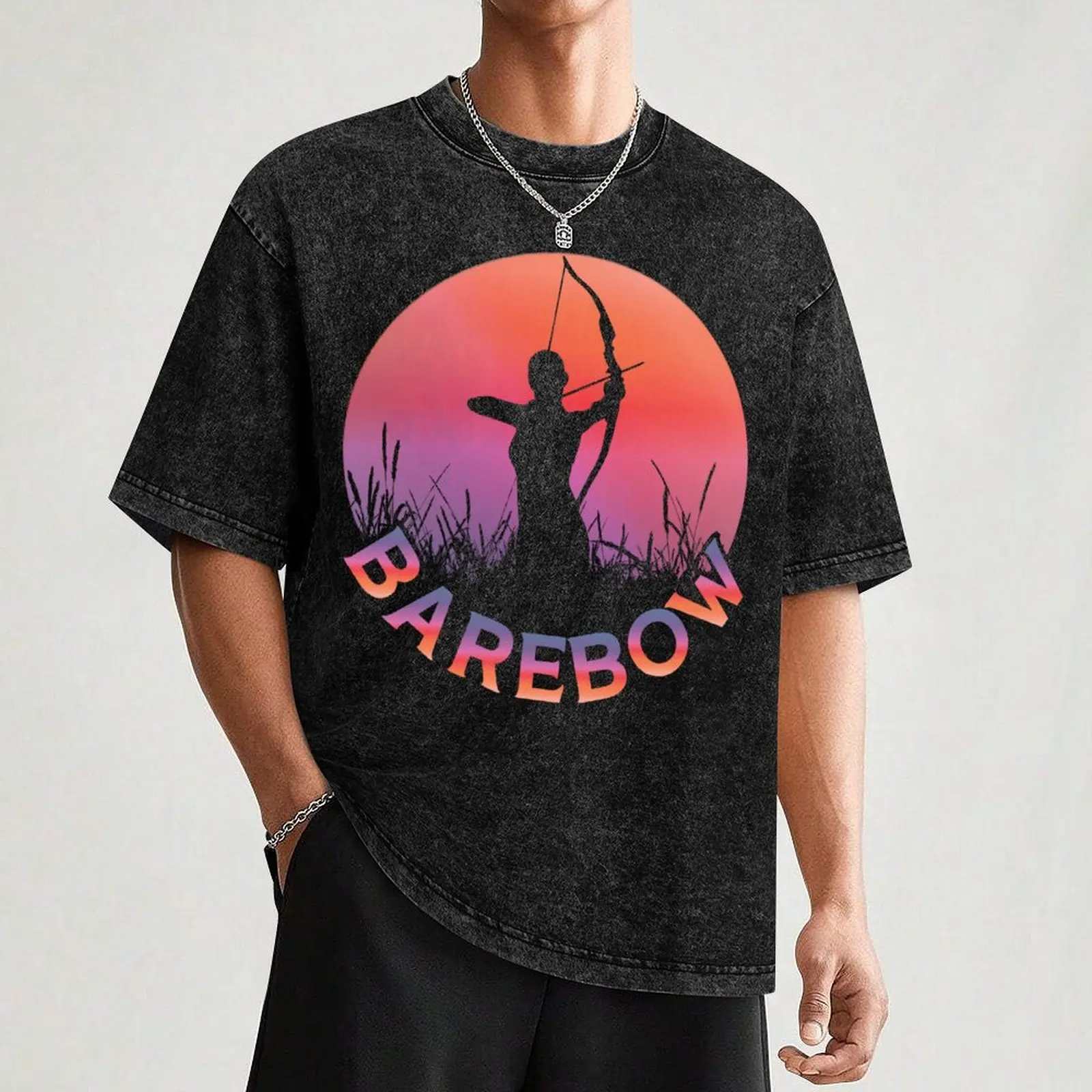 Футболка barebow уличная одежда быстросохнущая футболка на заказ хлопковые