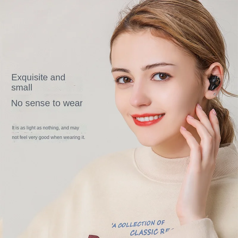 Фото Q5 Ears TWS Спортивная Bluetooth беспроводная гарнитура, In-ear Qualcomm Bluetooth чип, изысканные Игровые наушники для Кабинета №4