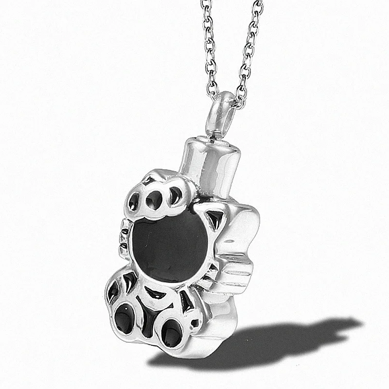 

Hellokitty cute cartoon cat pendant perfume bottle necklace with jewelry