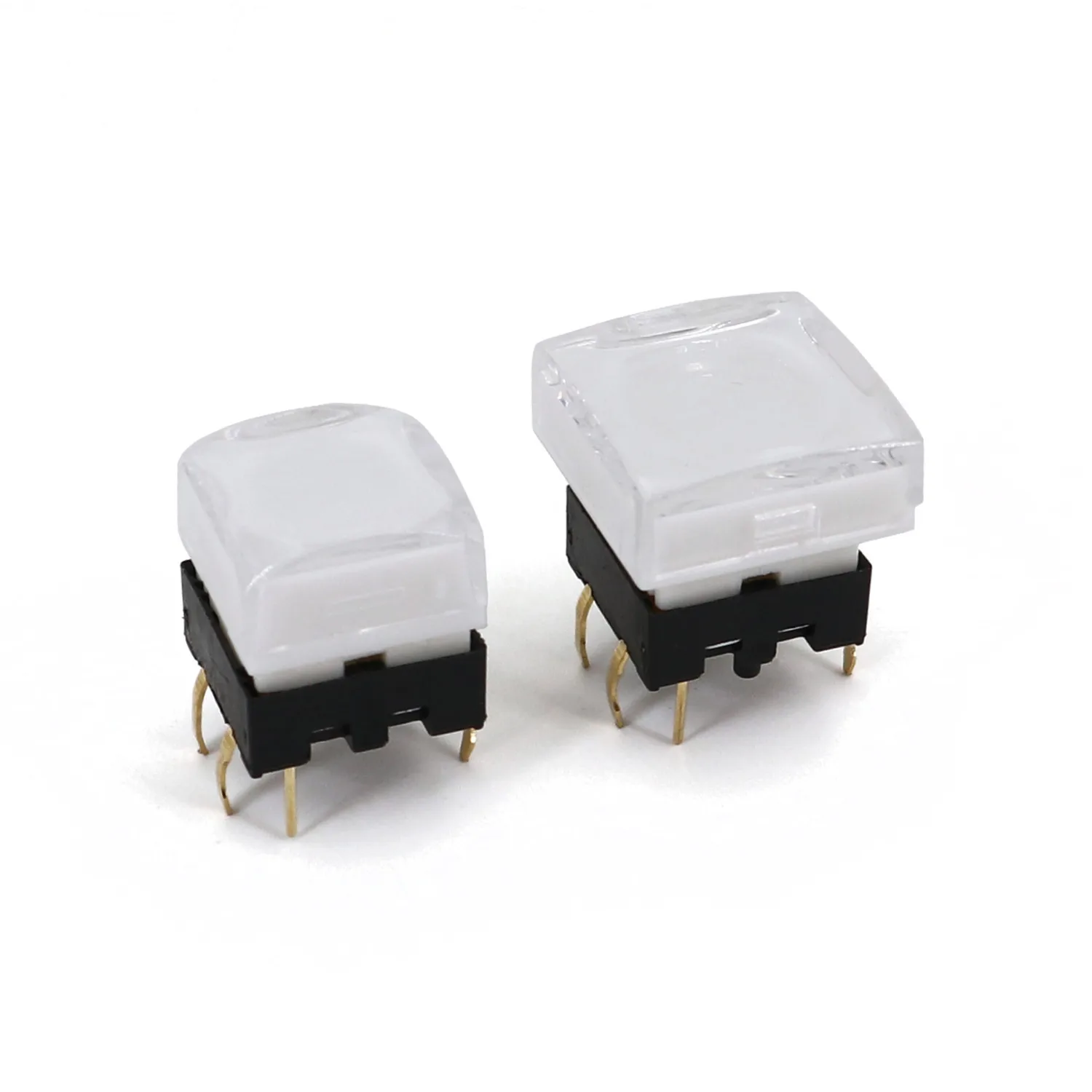 Honyone TS26 Series Square With LED Momentary SPST PCB Mini Push Button Tact Switch For Video Processor