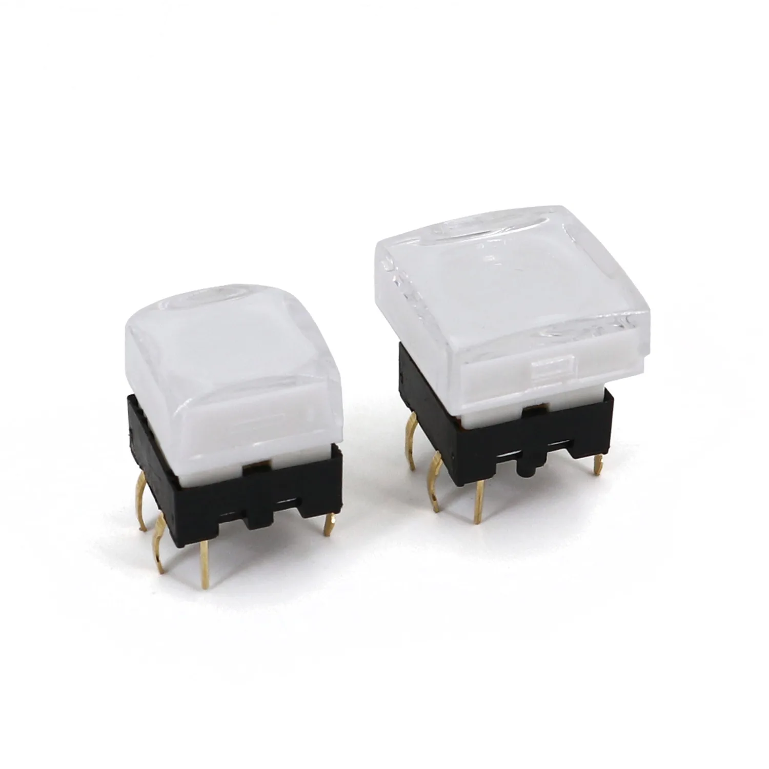 

Honyone TS26 Series Square With LED Momentary SPST PCB Mini Push Button Tact Switch For Video Processor
