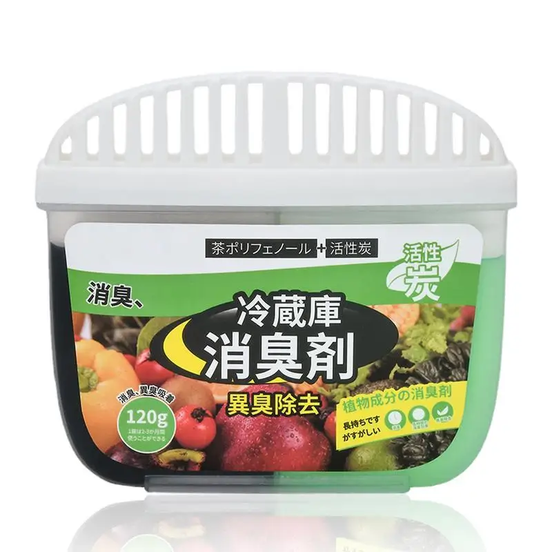 

Fridge Deodorizer 120g Refrigerator Deodorizer Fridge Smell Remover Nature Fresh Air Purifier Odor Eliminator For Home Car