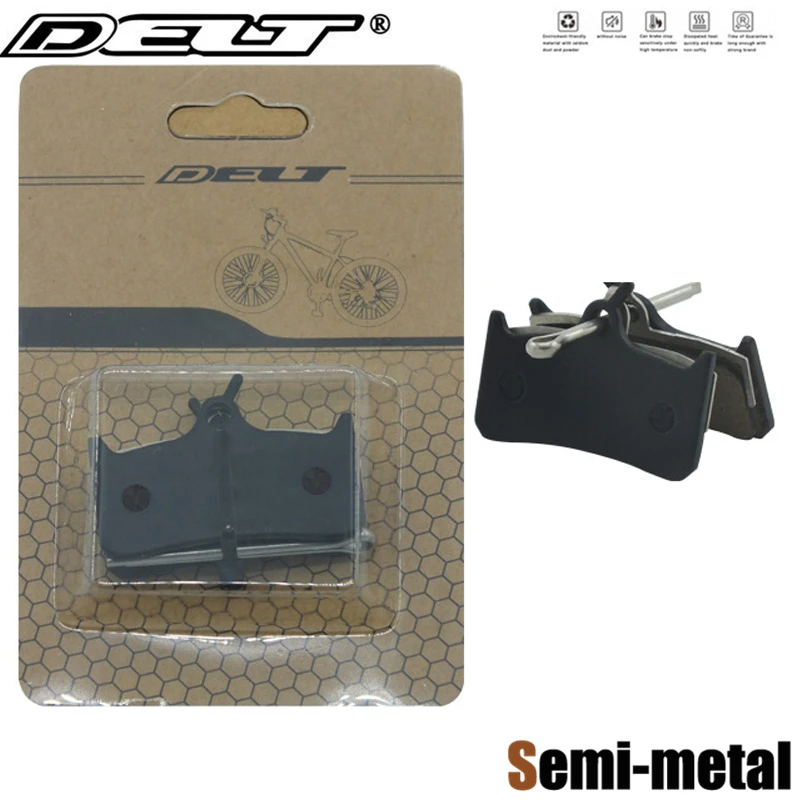 DELT 4 пары велосипедных дисковых тормозных колодок для SHIMANO HOPE Deore XT BR-M755 766 Grimeca