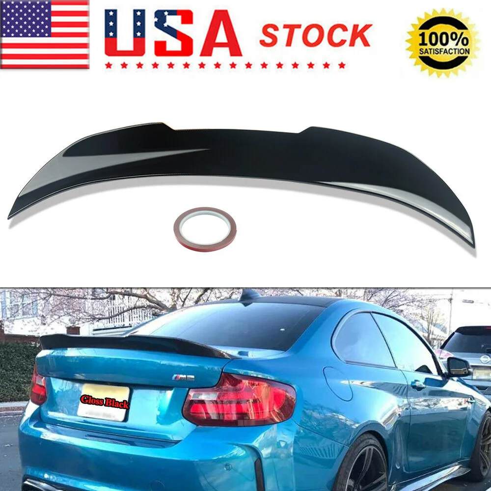 

For BMW F87 M2/M2C / F22 2 Series 2016-2018 PSM Style Trunk Wing Spoiler Black