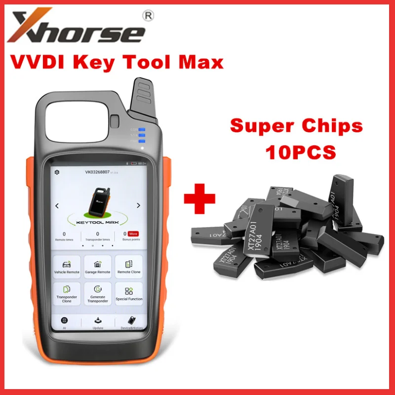 

Original Xhorse VVDI Key Tool Max Key Programmer with Xhorse VVDI MINI OBD Tool for Xhorse VVDI Key Tool Max for Choice