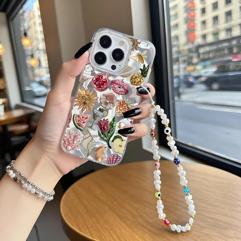 Чехол Pearl Eyes Heart для Motorola Moto EDGE 50 Ultra 60 Fusion 60 Pro 60S G15 G05 E15 G34 G45 G35 G60 G75 G84 G54 G56 G86 Cover