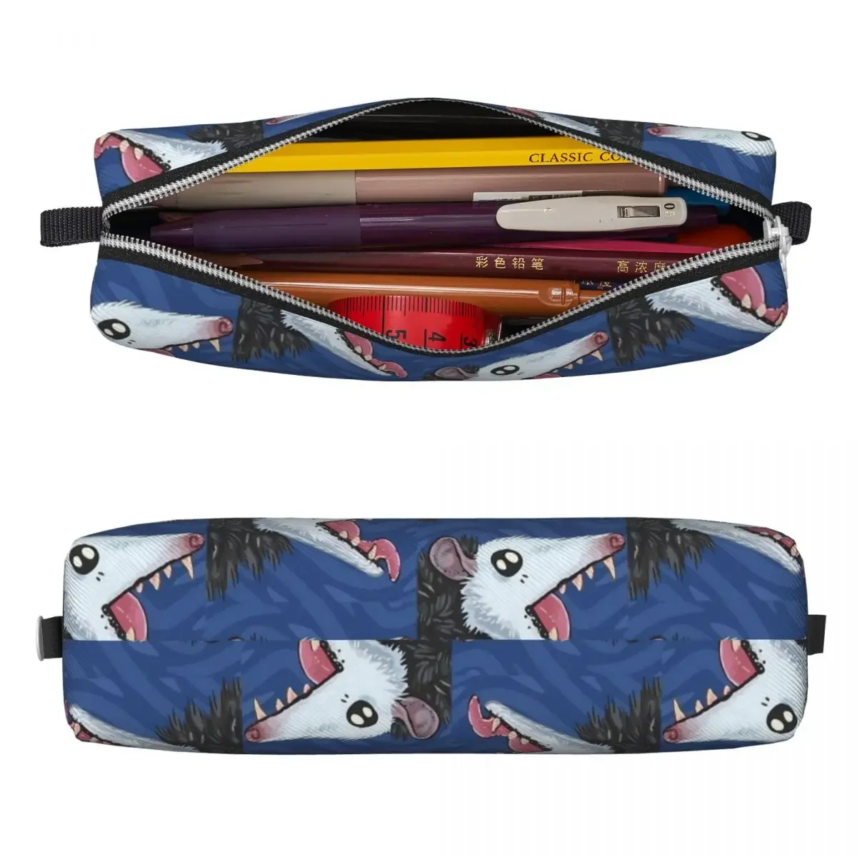 Чехол для ручек и карандашей с надписью WHY HE SCREM Opossum Possum чехол Fun большие школьные