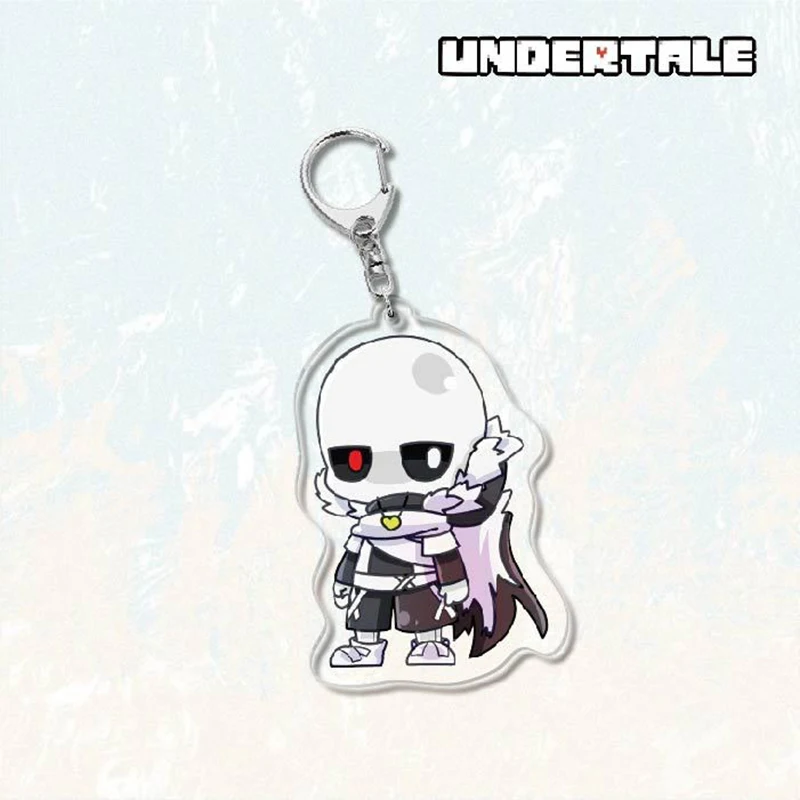 Фигурка аниме Undertale Frisk 6 см акриловая фотография цветы ториэль Санс папирус ундин