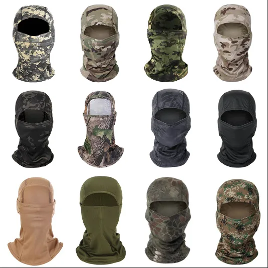 

Camouflage sunscreen mask windproof sand scarf cycling bib male UV protection outdoor fishing head cover face towel