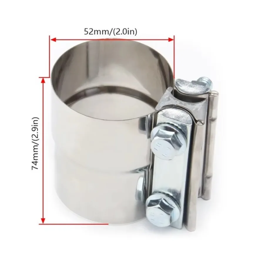 2-дюймовый 2 5-дюймовый 3-дюймовый зажим для выхлопной трубы U-типа универсальный